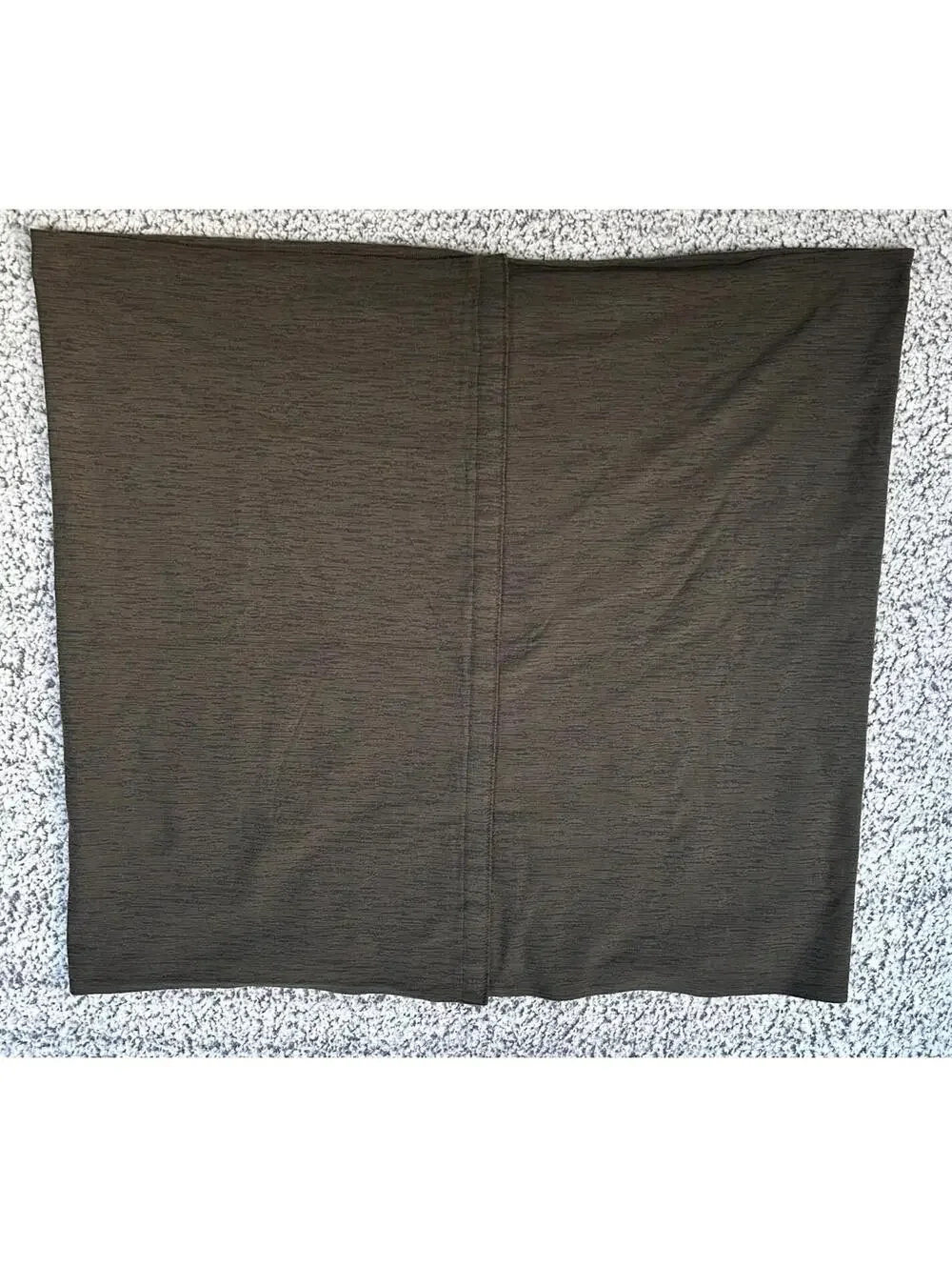 Lululemon Vinyasa Scarf Olive Green Heathered Snap Infinity